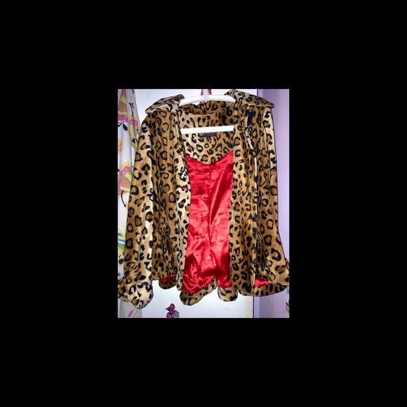 Leopard Print Retro Style Jacket - Picture 1 of 3